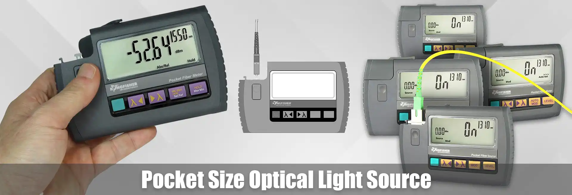 KI 9800 Pocket Fiber Optic Light Source